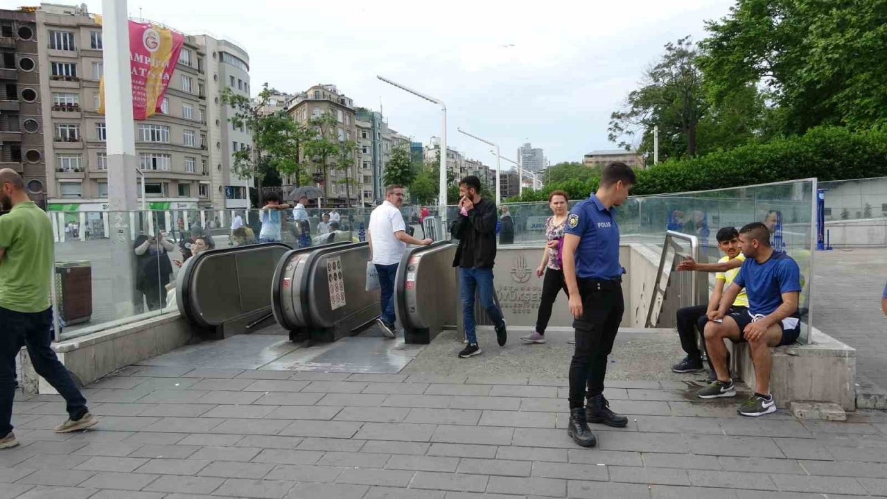 Taksim’de 4 kişi saldırdıkları şahsın parasını ve telefonunu gasp etti