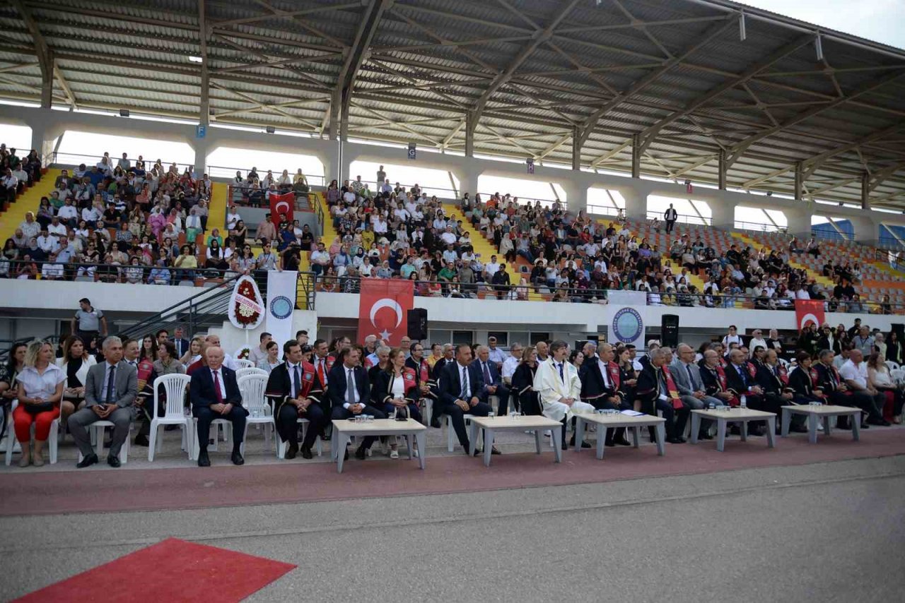 Ziraat Fakültesi’nde kepler mezuniyet için fırlatıldı