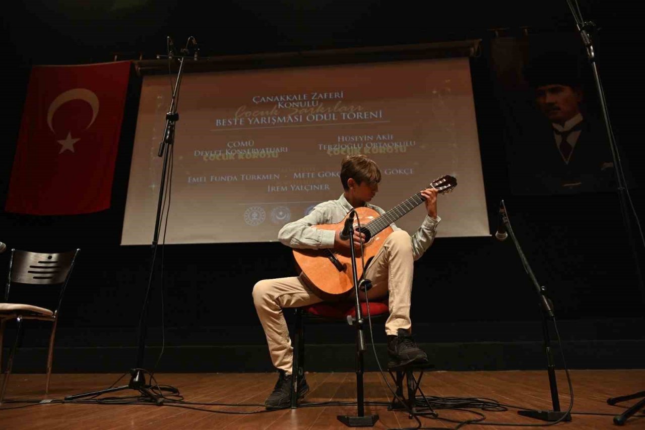 “Çanakkale Zaferi Konulu Çocuk Şarkıları Beste Yarışması Beste Yarışması” sonuçlandı