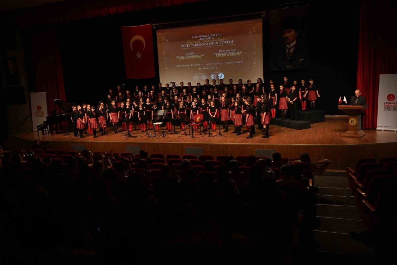 “Çanakkale Zaferi Konulu Çocuk Şarkıları Beste Yarışması Beste Yarışması” sonuçlandı