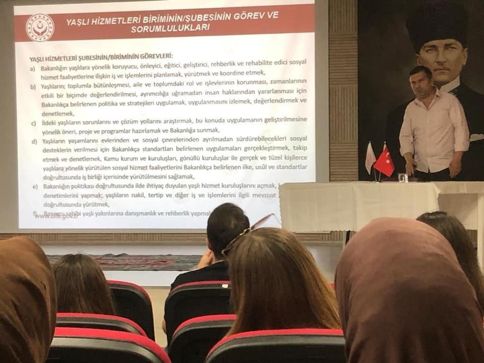 Ulusal staj programı oryantasyon eğitimi düzenlendi
