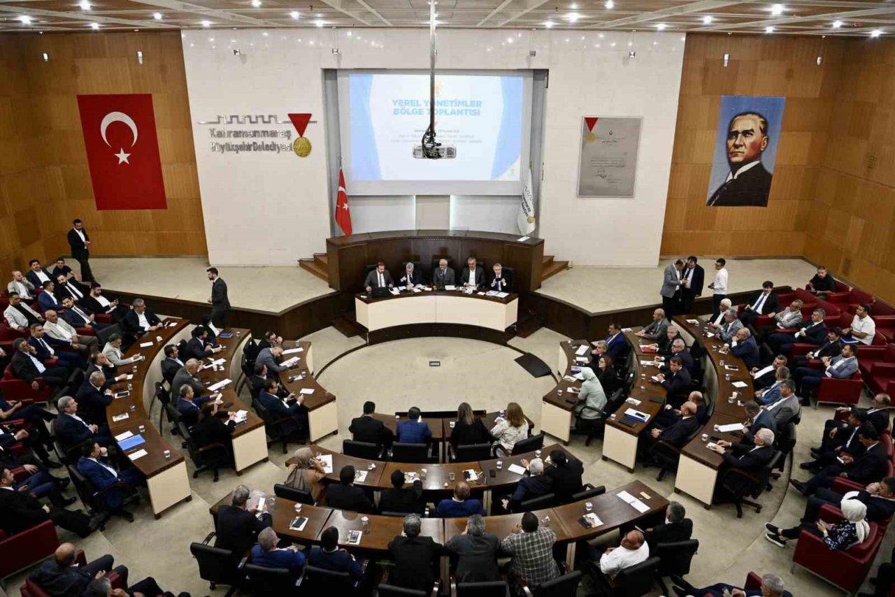 AK Parti Yerel Yönetimler Bölge Toplantısı Kahramanmaraş’ta yapıldı