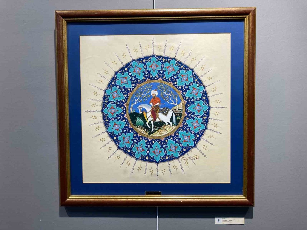 Ebru, minyatür ve tezhip üzerine “3 Sanatçı” karma sergisi Ankaralı sanatseverlerin beğenisine sunuldu