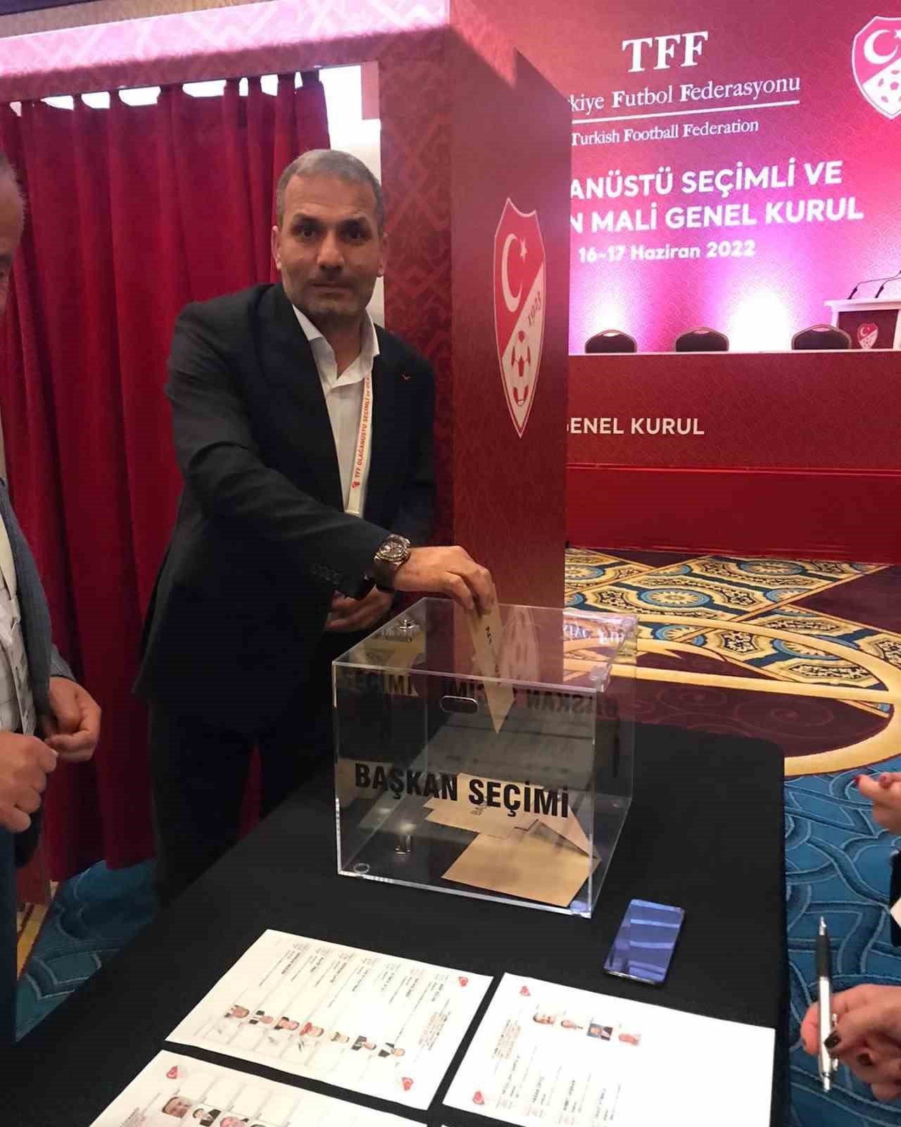 Çayır ve Kaymak, TFF Genel Kuruluna katılacak