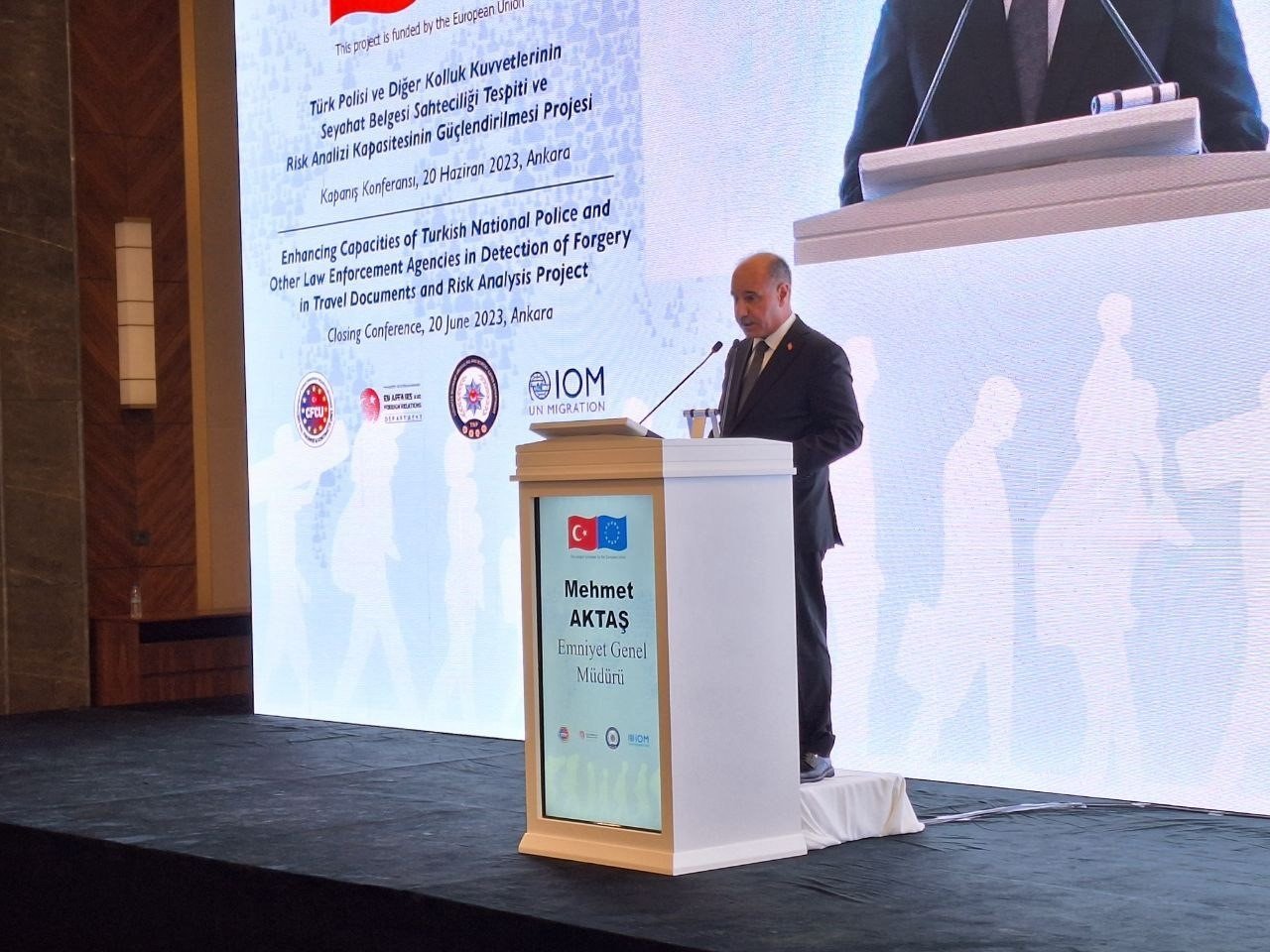 Emniyet Genel Müdürü Aktaş: “Diğer ülke polis teşkilatları belge sahteciliği ile alakalı tecrübemizden faydalanmak için iş birliği ve eğitim taleplerinde bulunmaktadır”