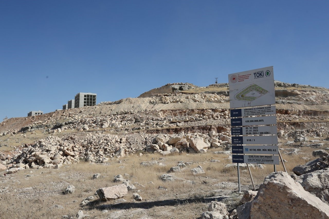 Eyyübiye’de binlerce konut yükseliyor