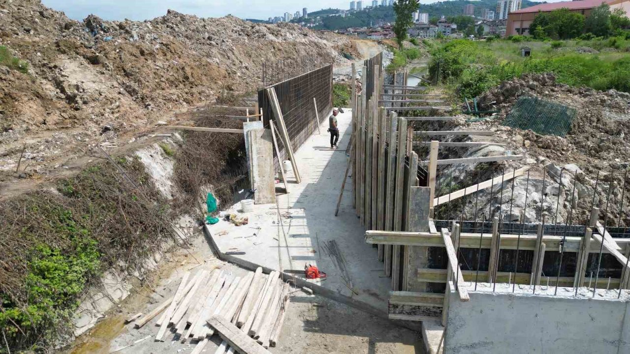 Fatsa Millet Bahçesi inşaatı devam ediyor