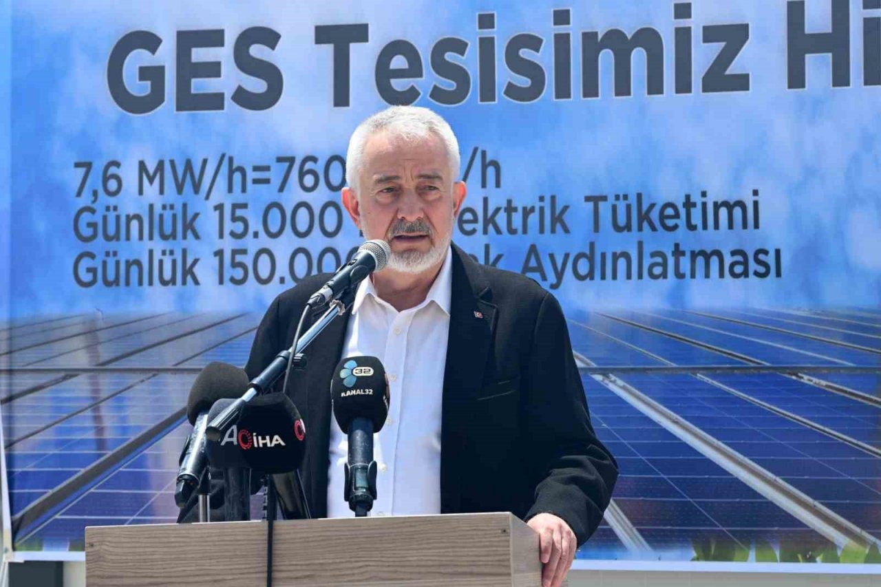 Isparta Belediyesi atıl arazileri güneş enerjisi santrallerine dönüştürdü