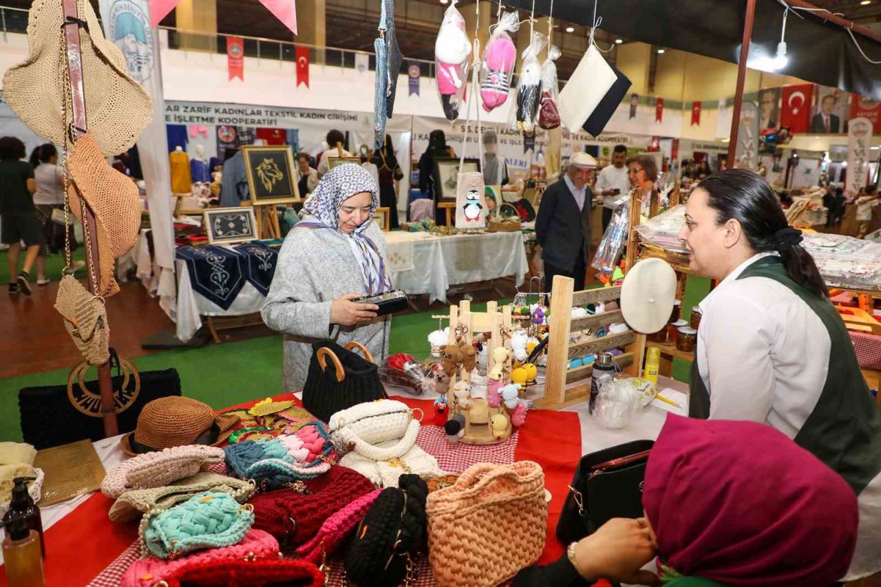 Talas Kadın Kooperatifleri fuarın gözdesi