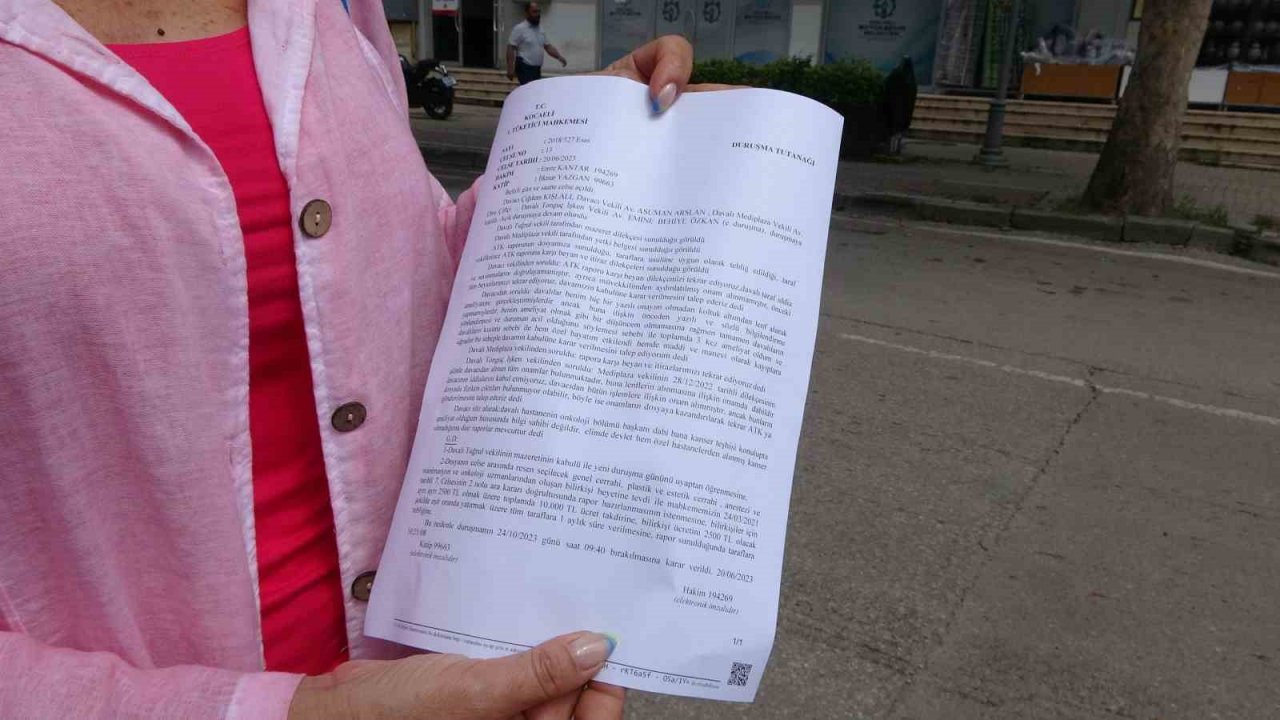 Özel hastanede yanlış teşhis hayatını altüst etti