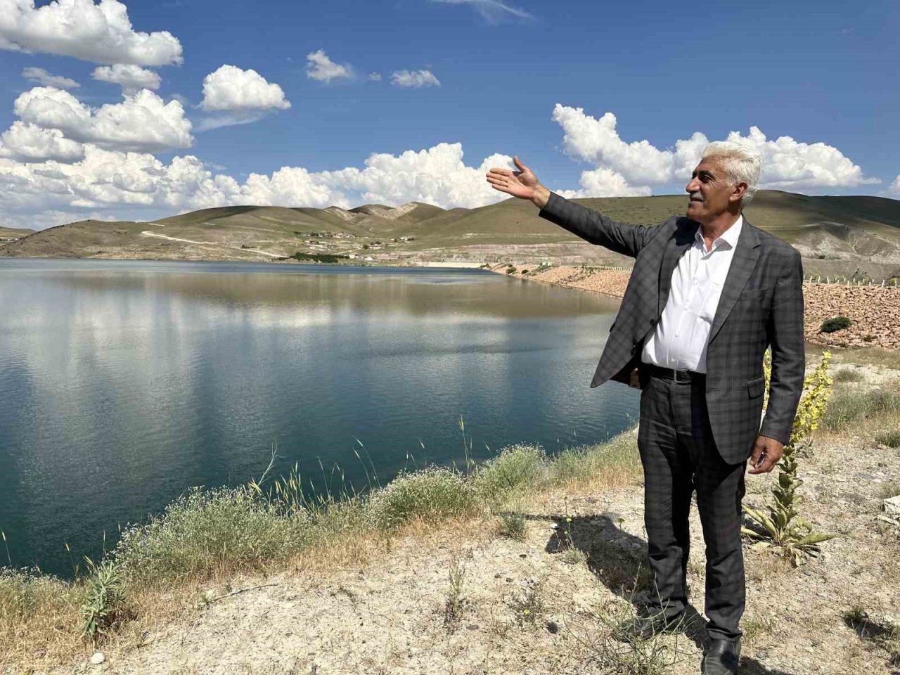 Malatya’da barajlar doldu, taştı