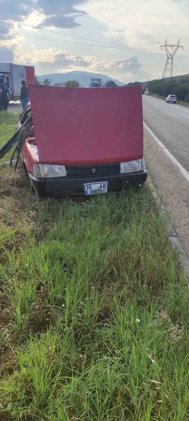 Manisa’da trafik kazası: 2’si çocuk 3 yaralı