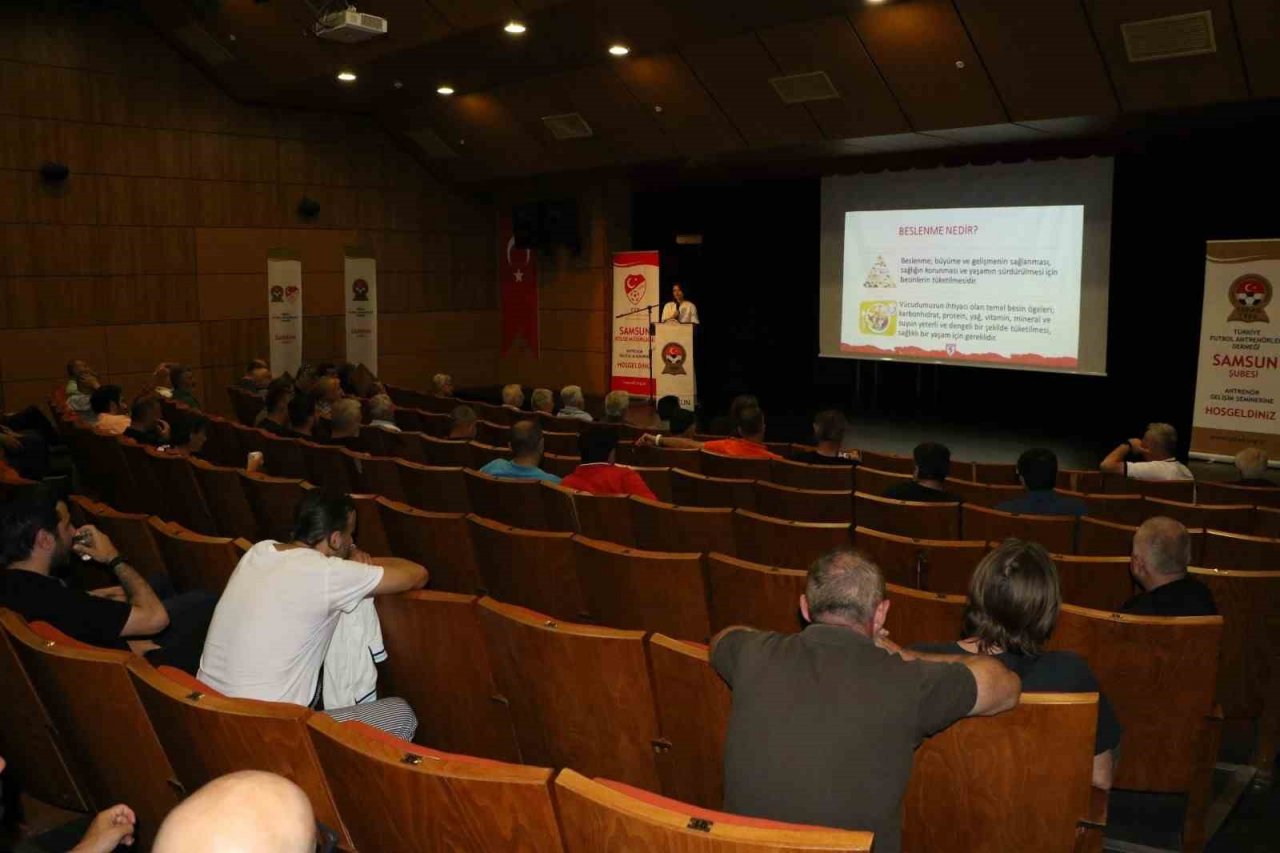 Samsunspor diyetisyeninden genç sporculara beslenme tüyoları