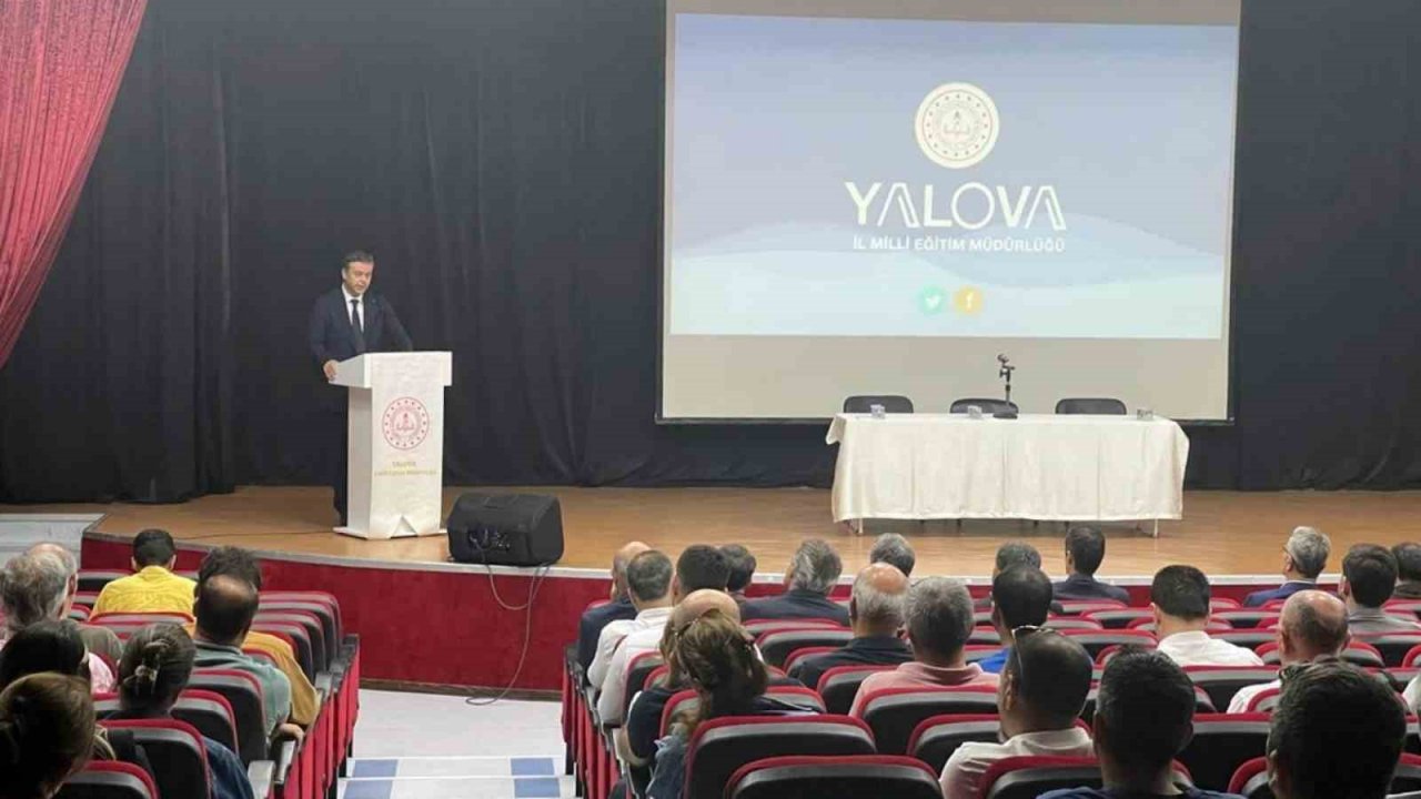 Yalova’da okul kurum müdürleri toplantısı