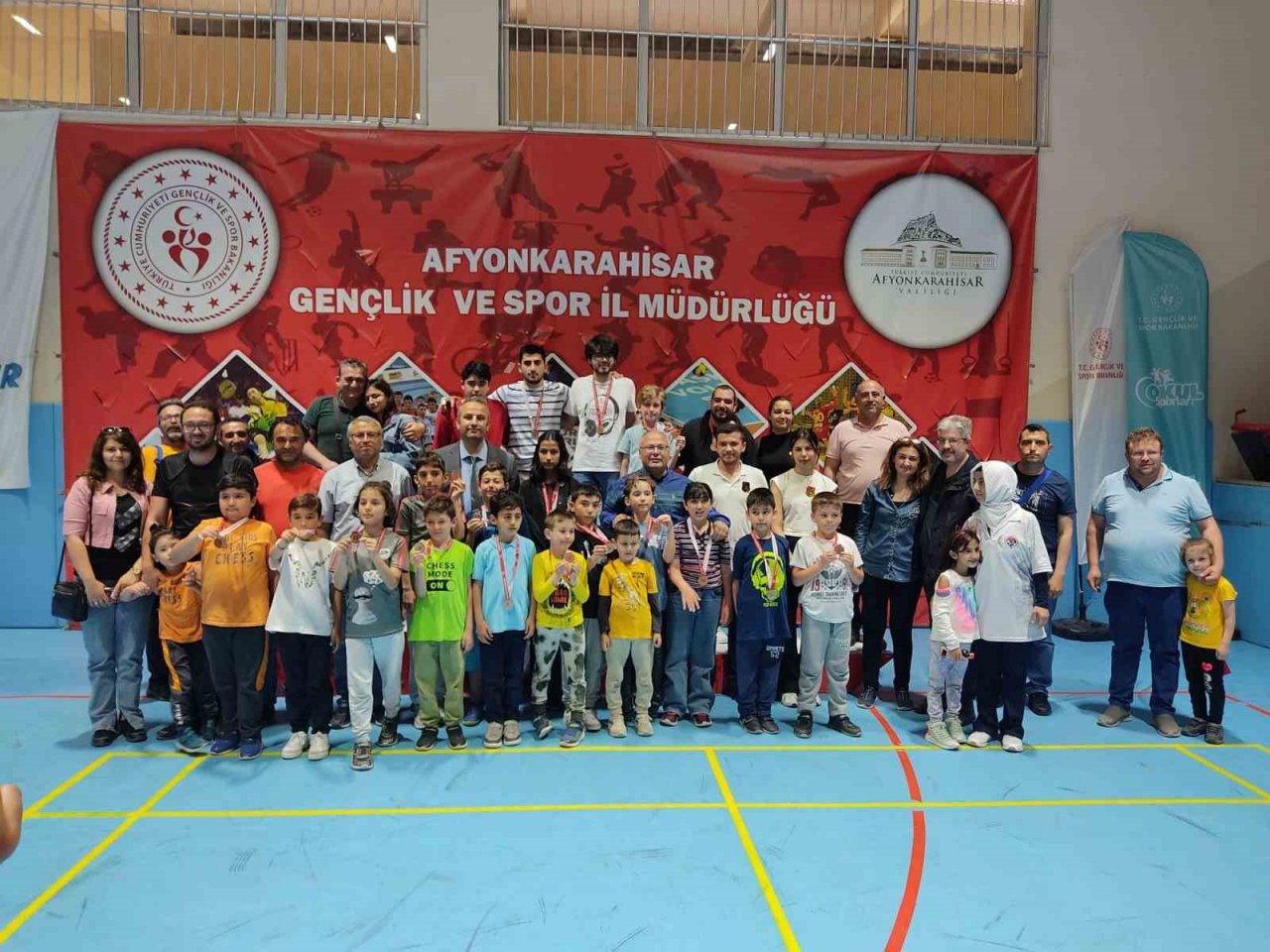 Afyonkarahisar’da satranç turnuvası tamamlandı