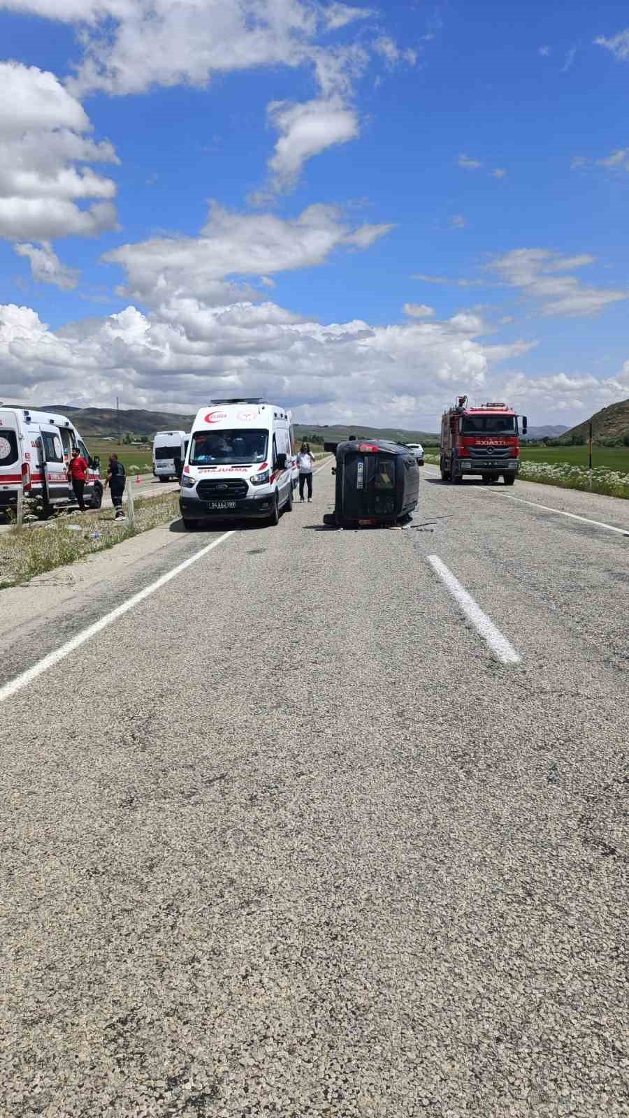 Ağrı’da trafik kazası; 1 çocuk öldü, 6 kişi yaralandı