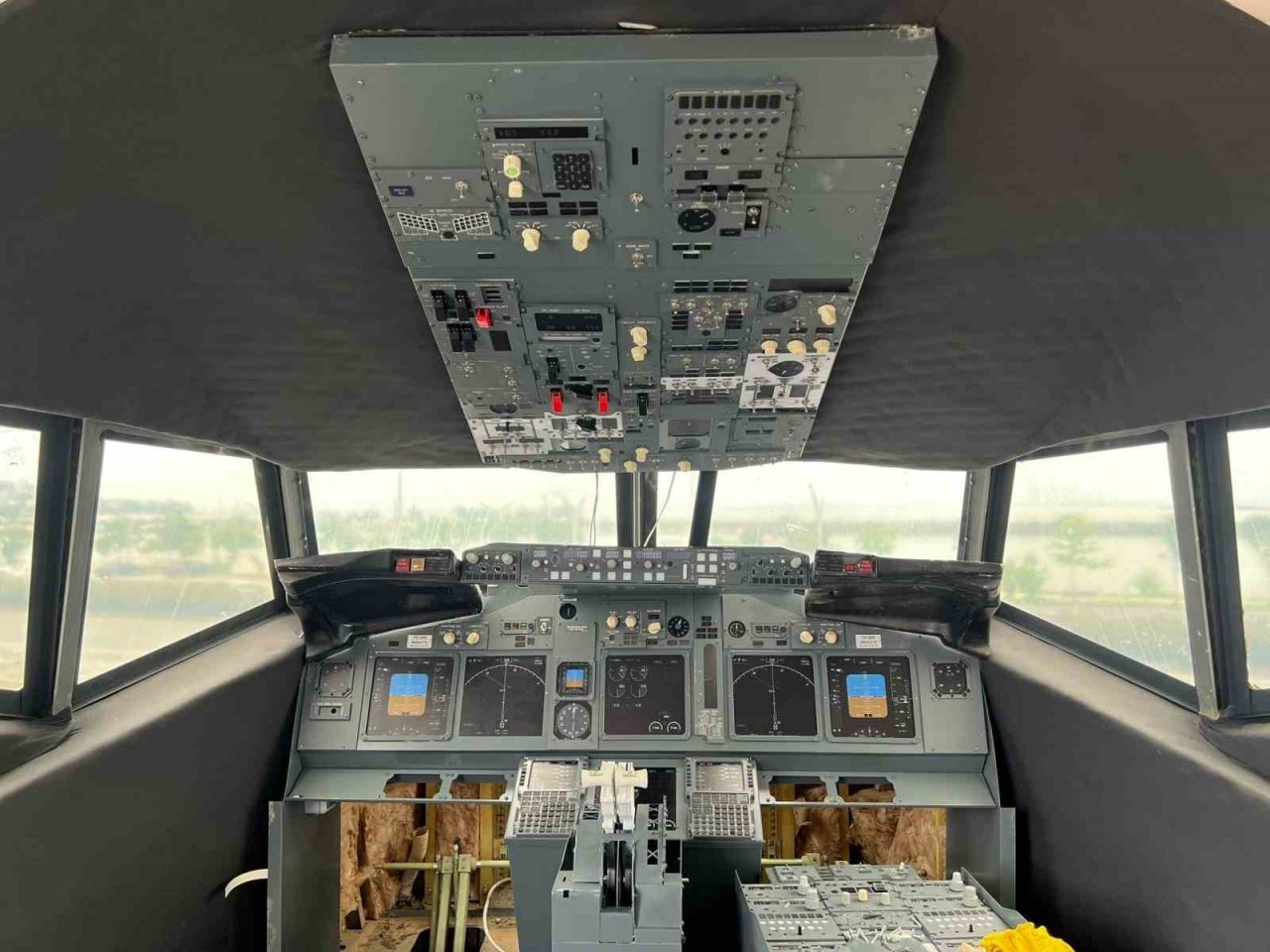 Pistten çıkan uçak pide salonu olarak hizmet vermeye başladı