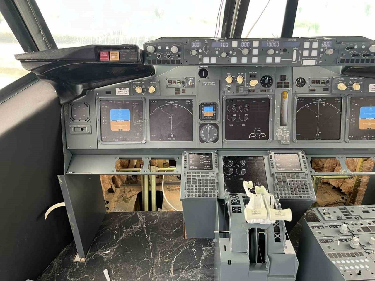 Pistten çıkan uçak pide salonu olarak hizmet vermeye başladı