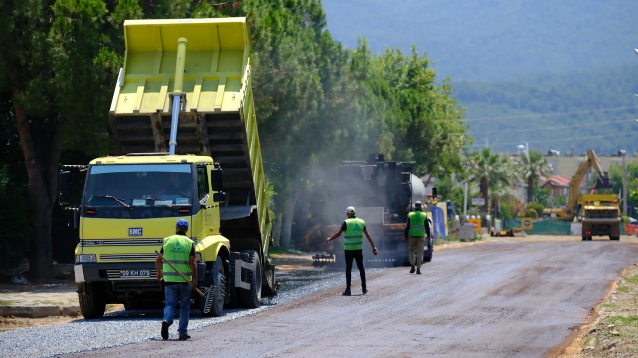 Aydın Büyükşehir Belediyesi altyapı çalışmalarında hız kesmiyor
