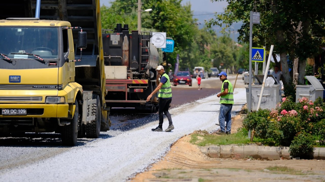 Aydın Büyükşehir Belediyesi altyapı çalışmalarında hız kesmiyor