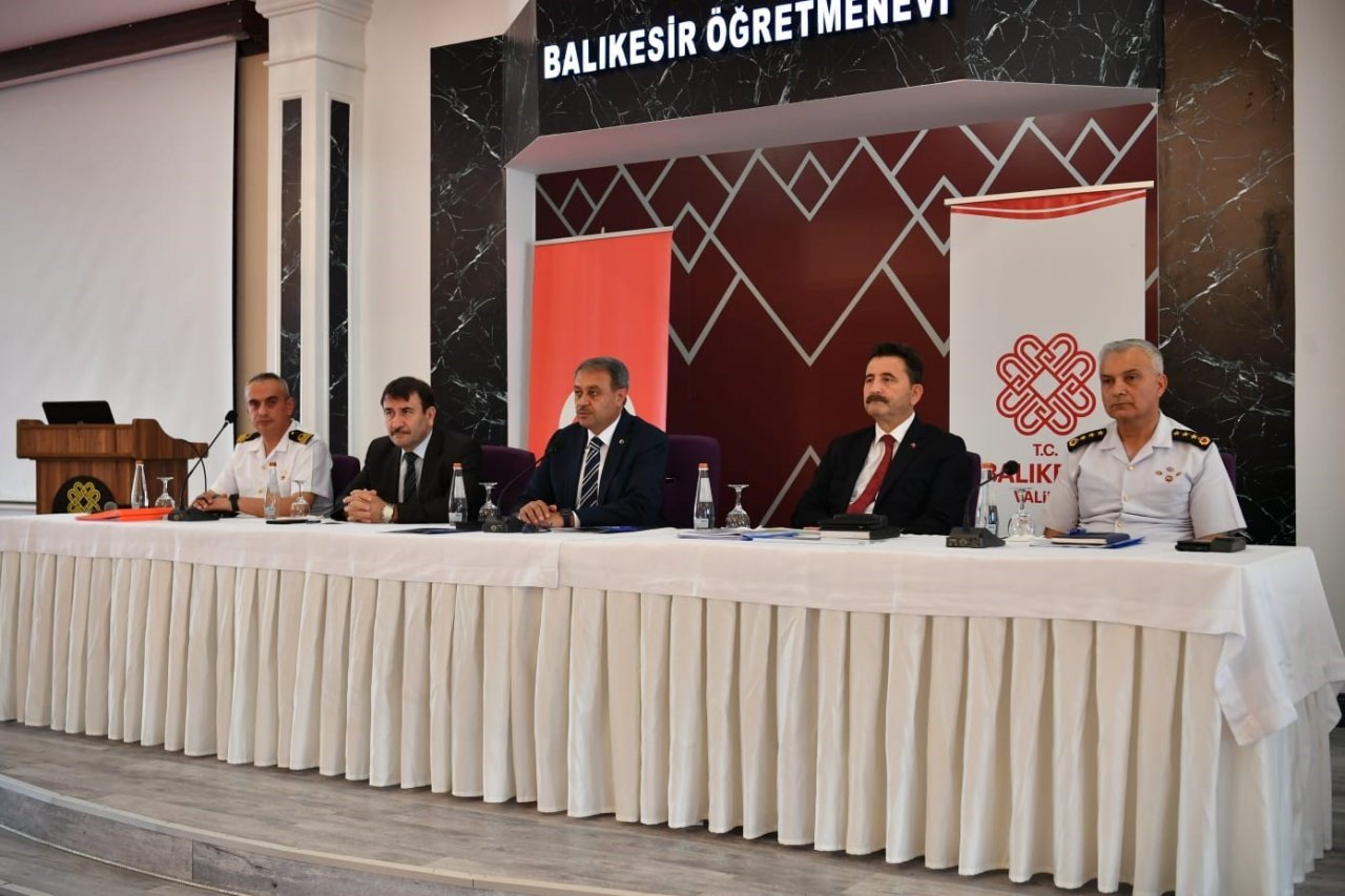 Balıkesir’de turizm mevsiminde ’Huzur ve Güven’ toplantısı