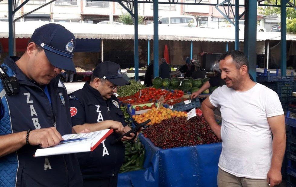 Kurban Bayramı öncesinde pazarda denetim