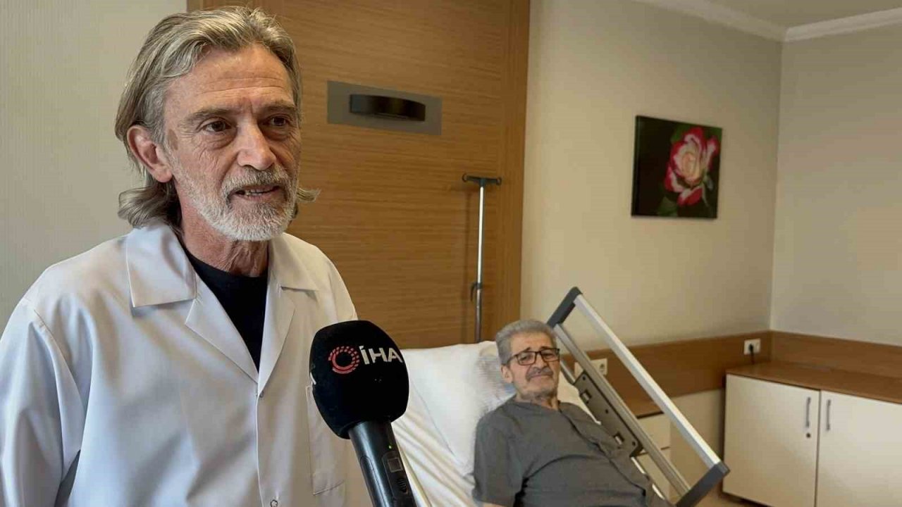 30 yıllık ameliyat korkusunu kapalı yöntemle yendi, 4 günde sağlığına kavuştu