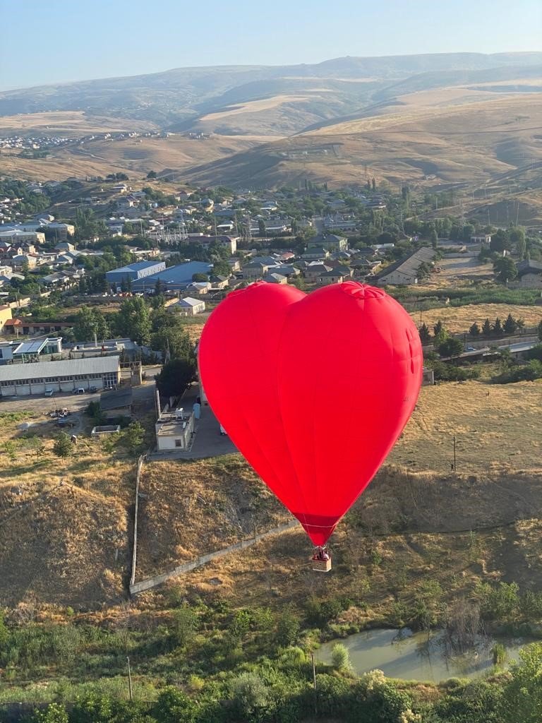 Kapadokya’dan ilham aldılar, balon festivali yaptılar