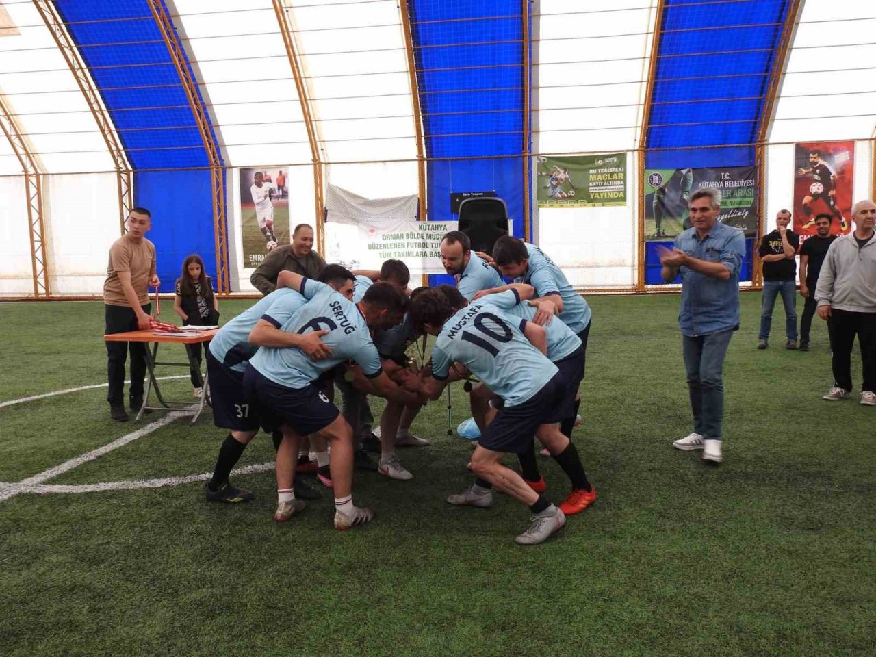 Kütahya OBM’de halı saha futbol turnuvası