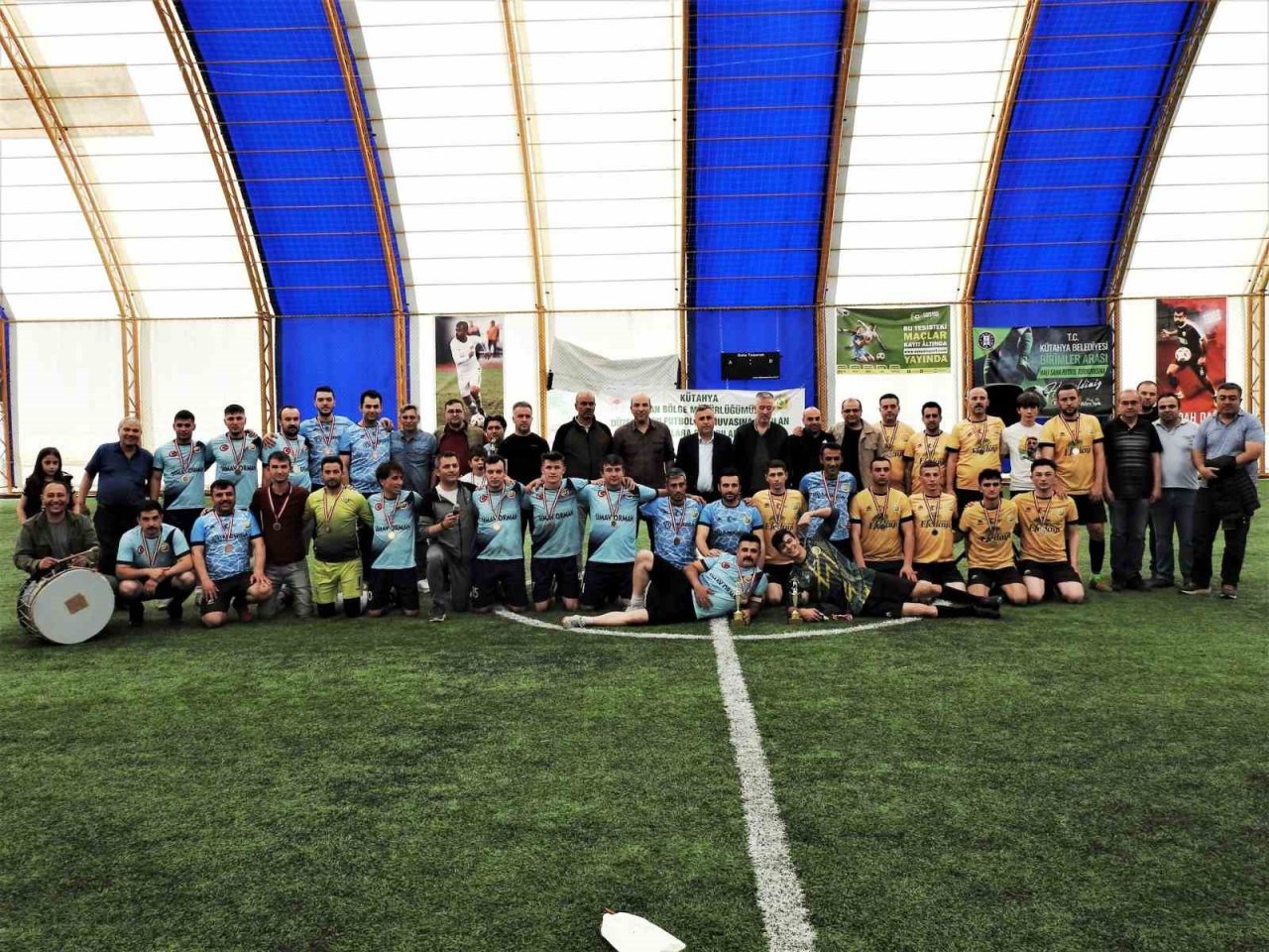 Kütahya OBM’de halı saha futbol turnuvası