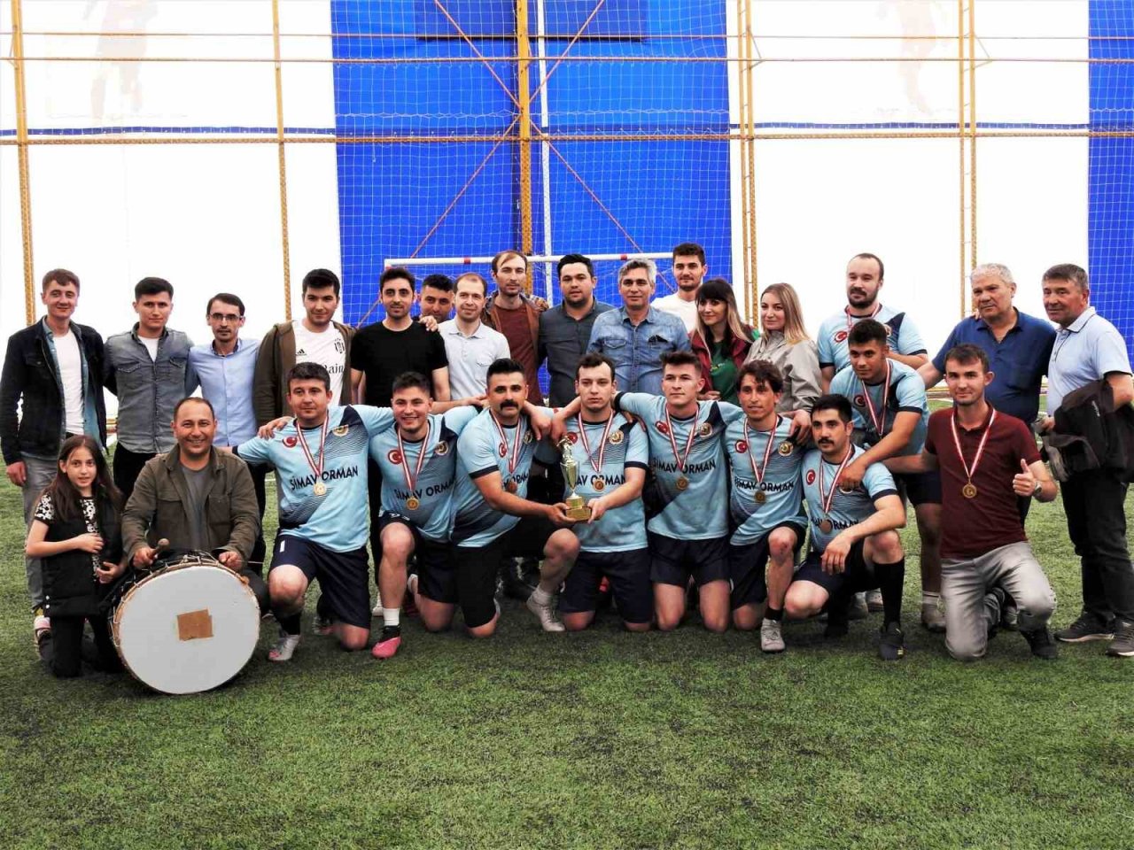 Kütahya OBM’de halı saha futbol turnuvası