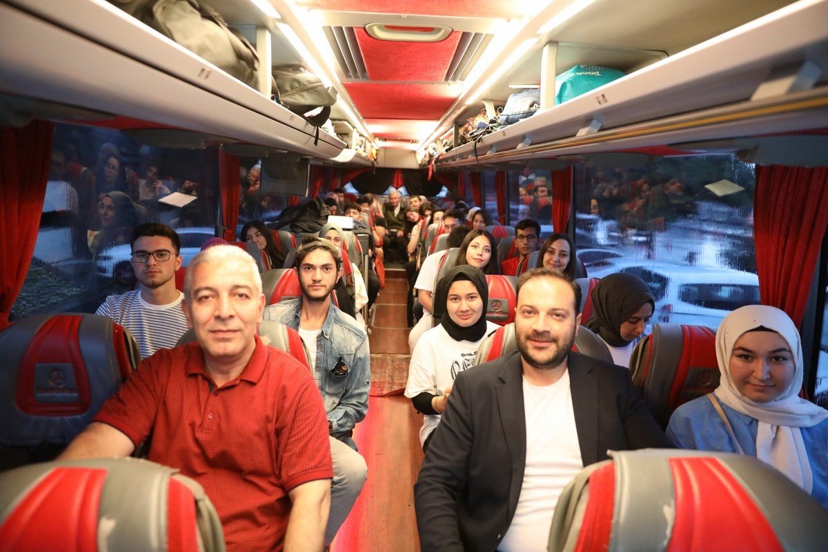 Melikgazi, yeşilaycı gençleri Çanakkale’ye uğurladı