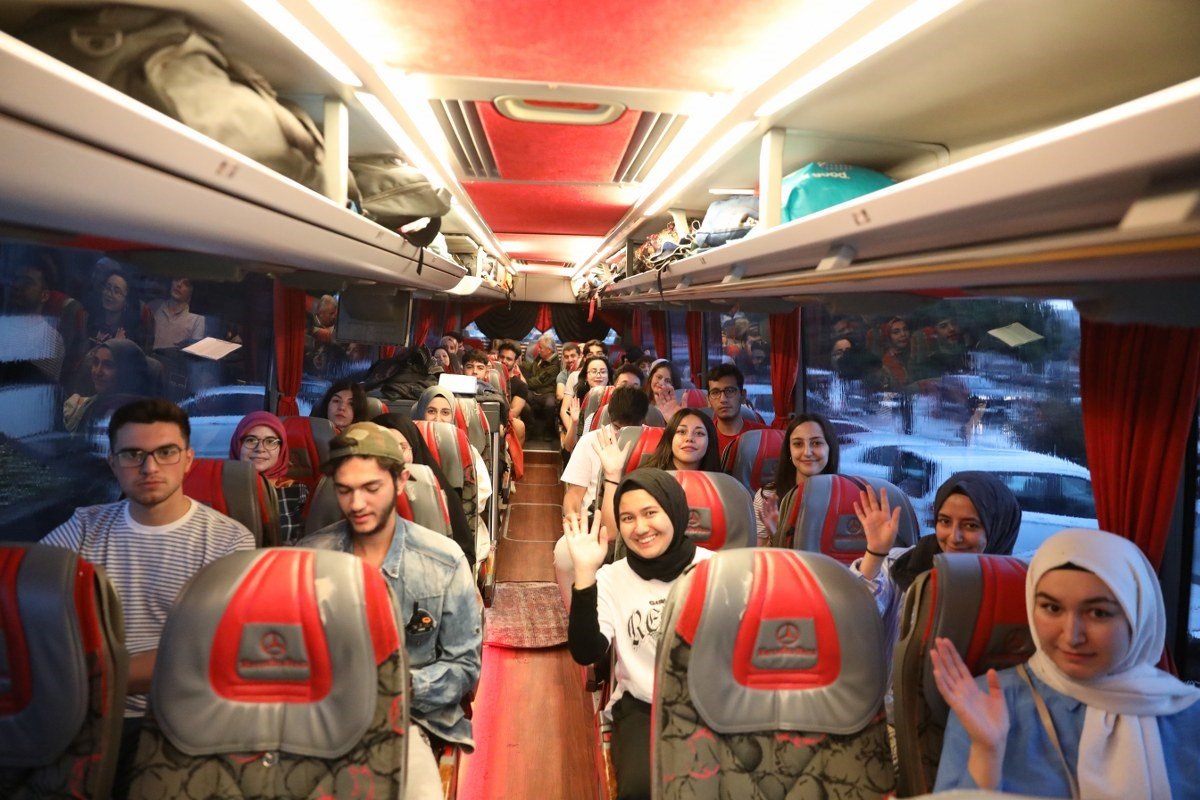 Melikgazi, yeşilaycı gençleri Çanakkale’ye uğurladı