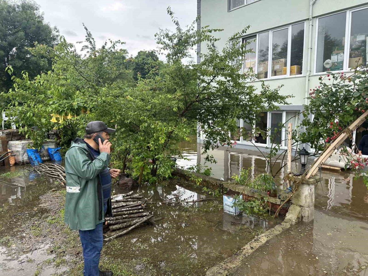 Ordu’da sel: Evler ve tarım arazileri sular altında kaldı