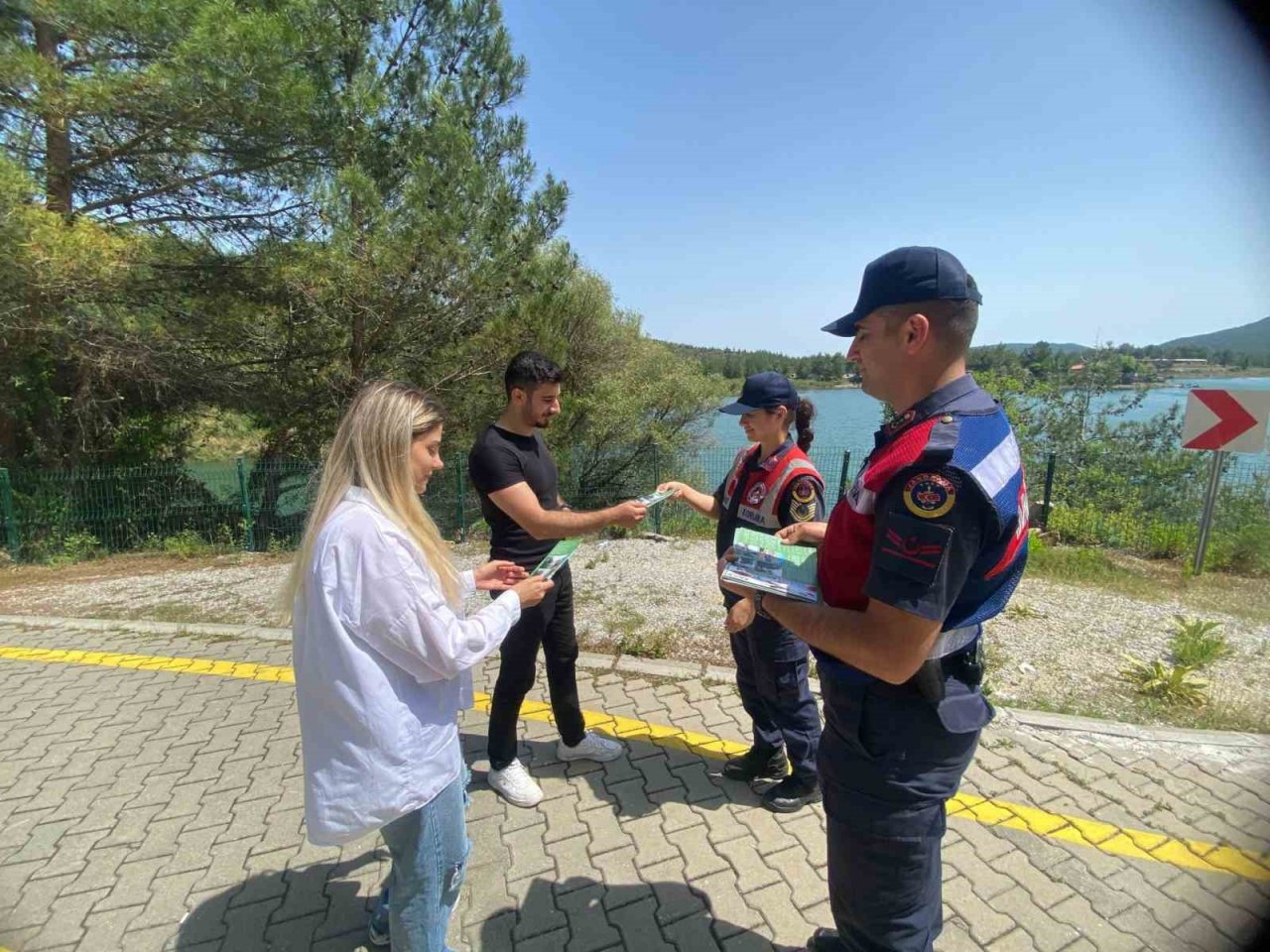 Muğla’da jandarma ekipleri orman yangınlarına karşı teyakkuza geçti