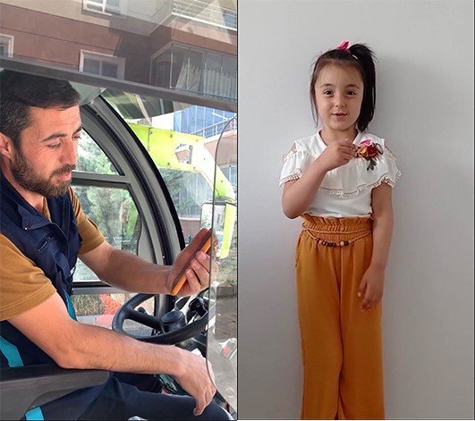 Pursaklar Belediyesinin babalar günü sürprizi sosyal medyada viral oldu