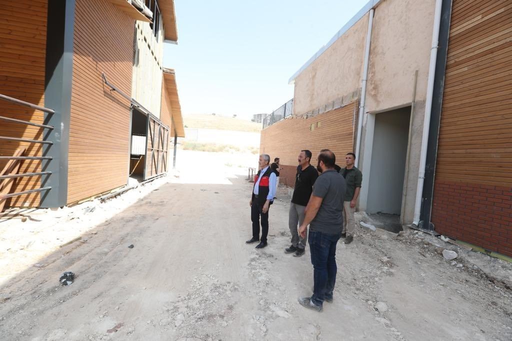 Millet Bahçesi’nde geleneksel sporlar merkezi inşa ediliyor