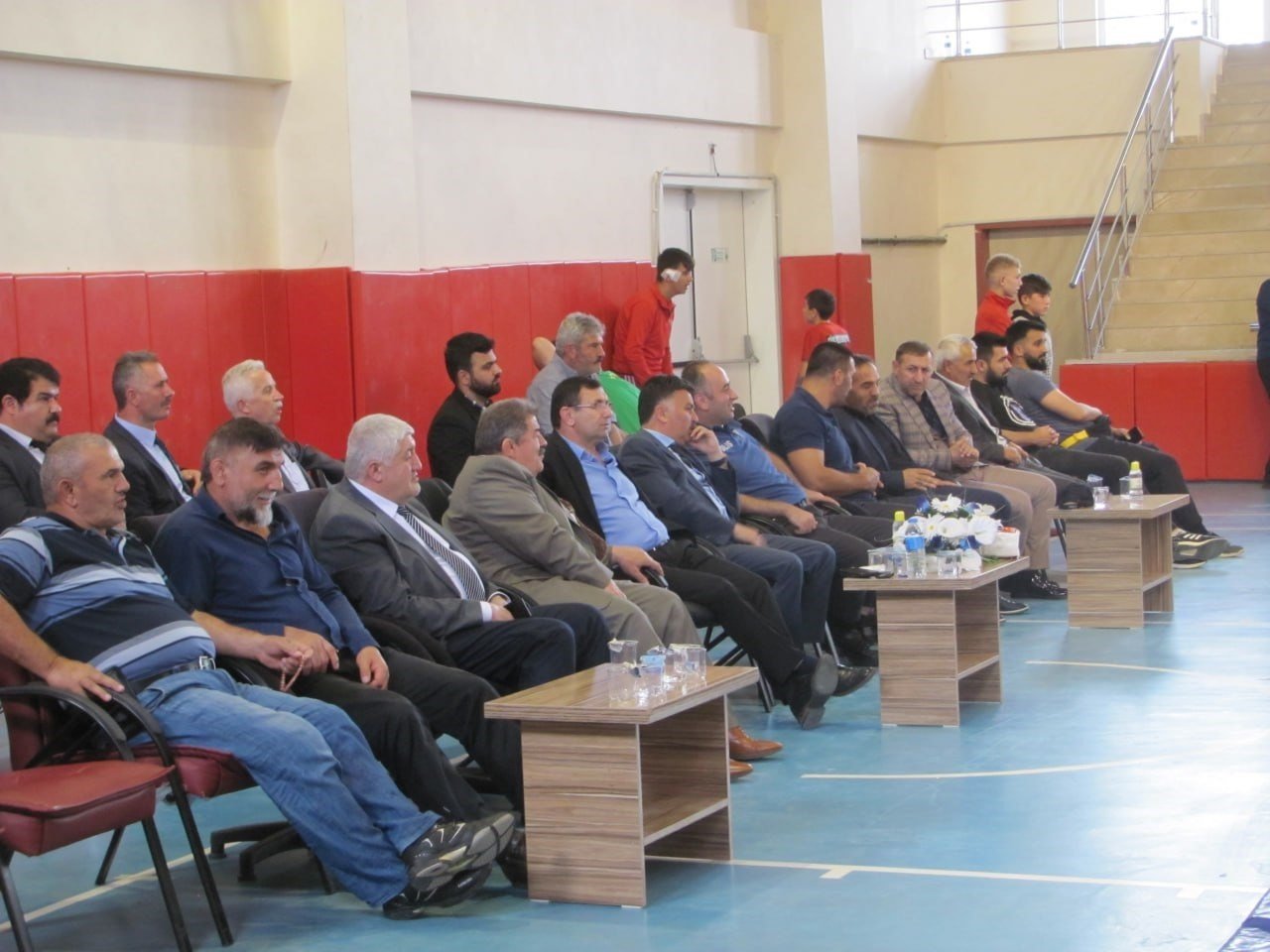 Yiğitler minderde hünerlerini sergiledi