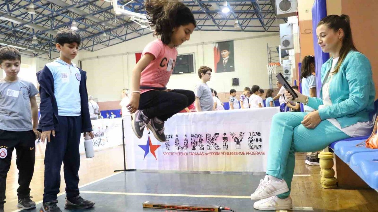 Yetenek avcıları, Aydın’da geleceğin sporcularını belirledi