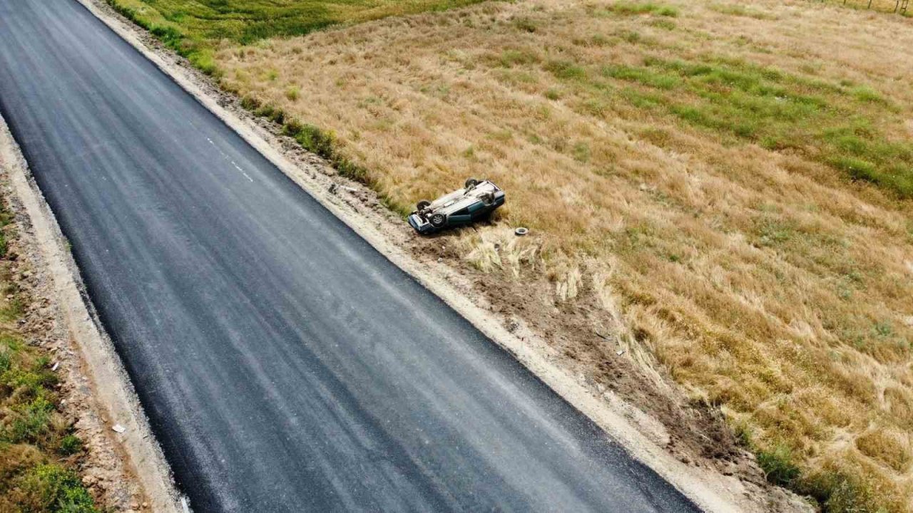 Afyonkarahisar’da trafik kazası, 3 kişi yaralandı