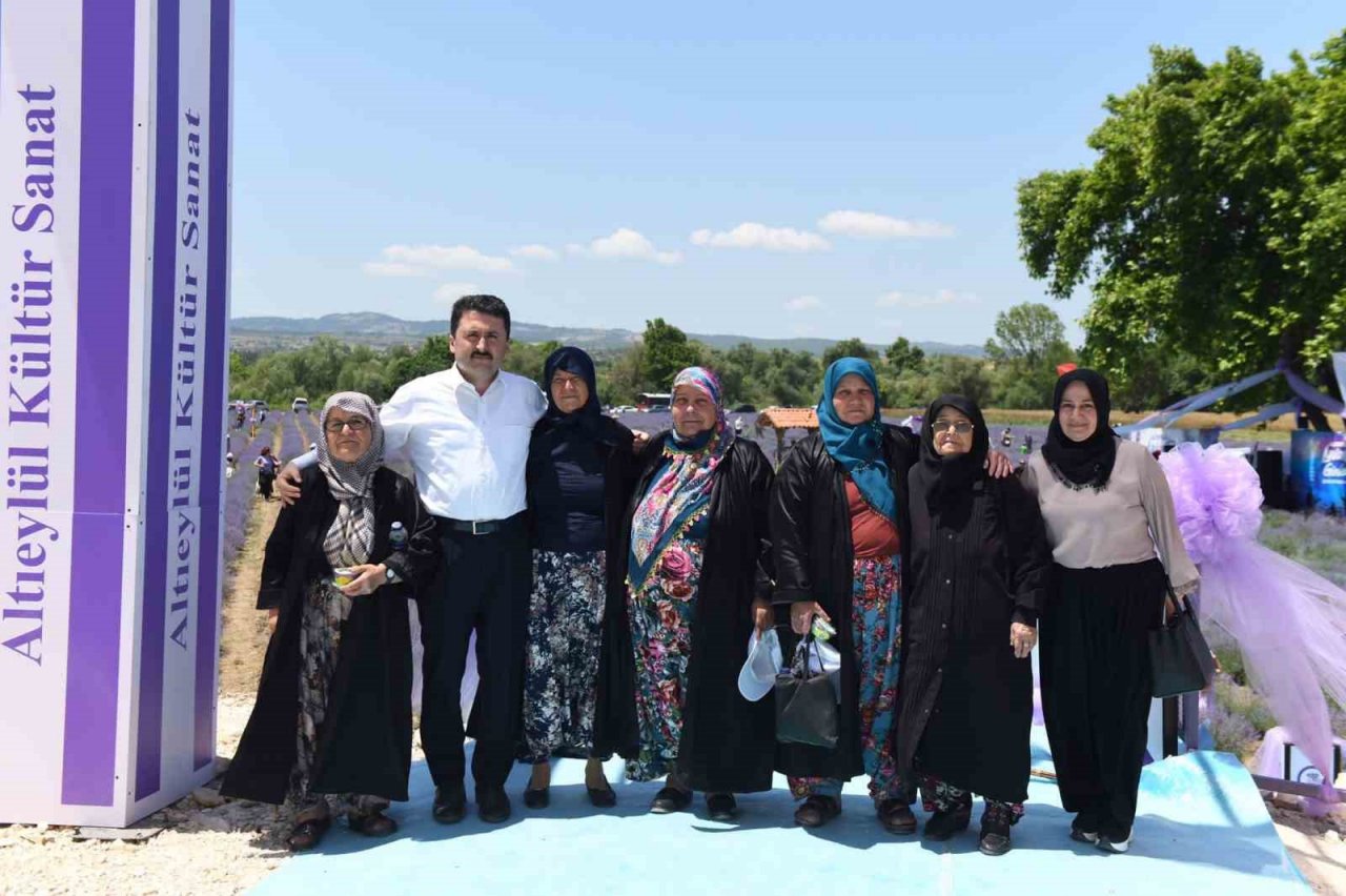 Altıeylül lavanta günleri başladı