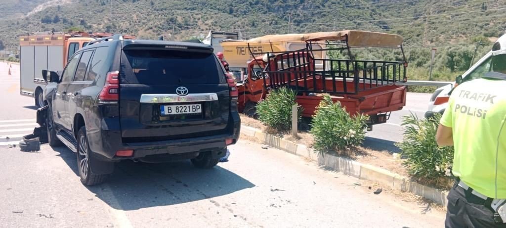 Söke’de trafik kazası: 1 yaralı