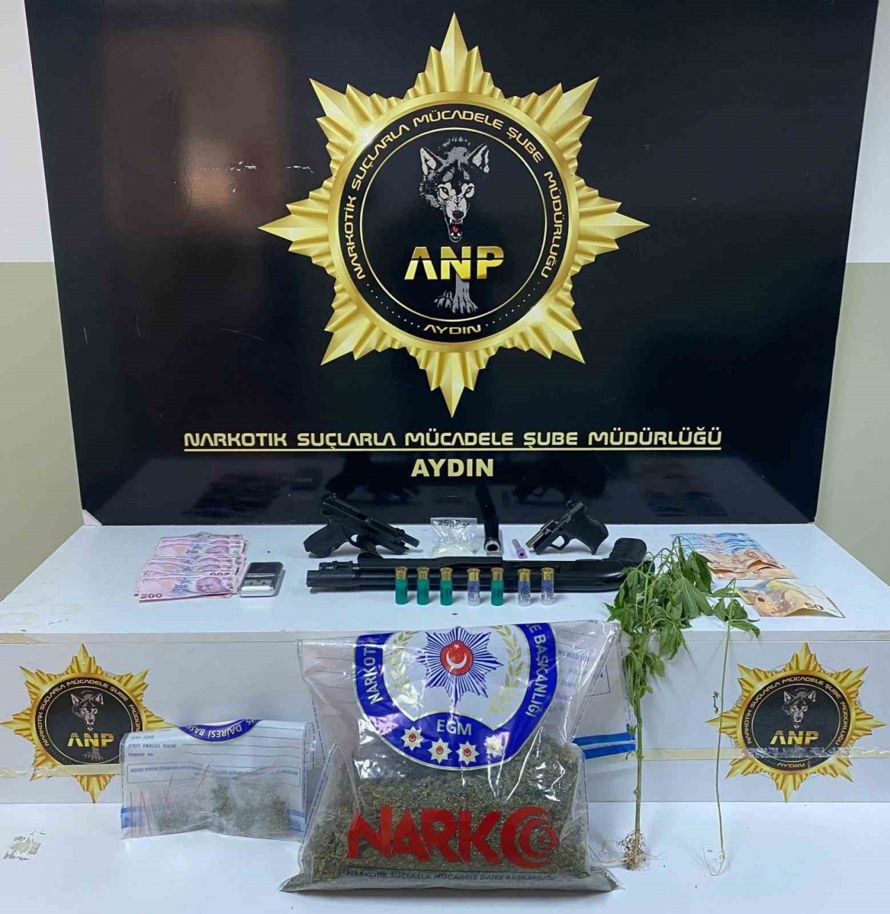 Aydın’da eş zamanlı uyuşturucu operasyonu: 13 gözaltı