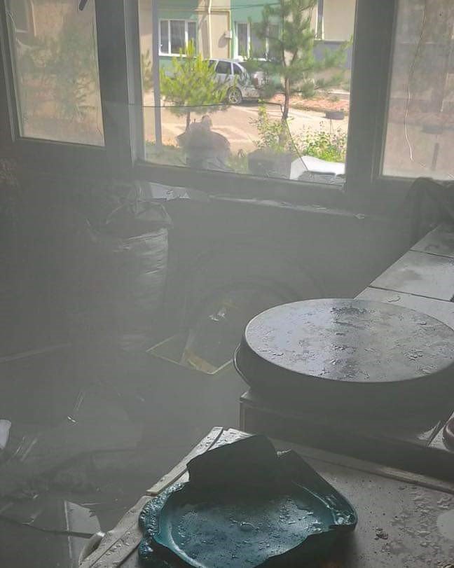 Bilecik’te 2 katlı binada yangın çıktı