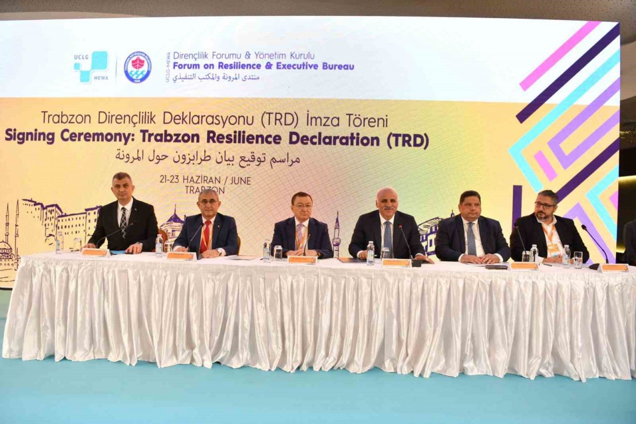 "Trabzon Dirençlilik Deklarasyonu" imzalandı
