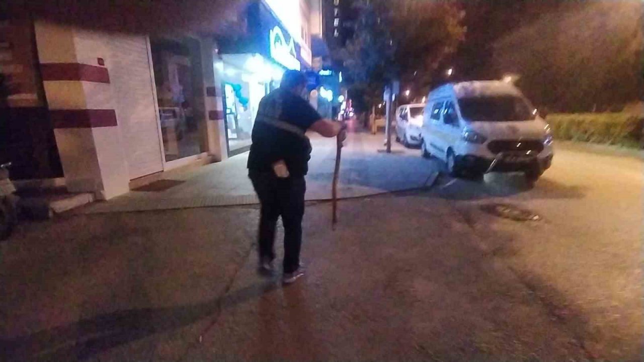 Alacak verecek tartılmasında kan aktı: 1 yaralı