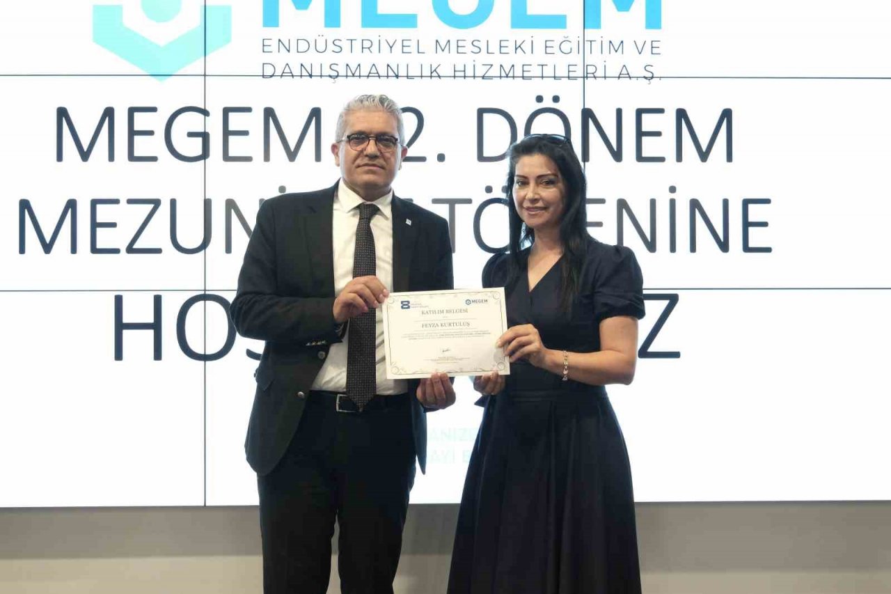 MEGEM 32’nci dönem mezunlarını verdi