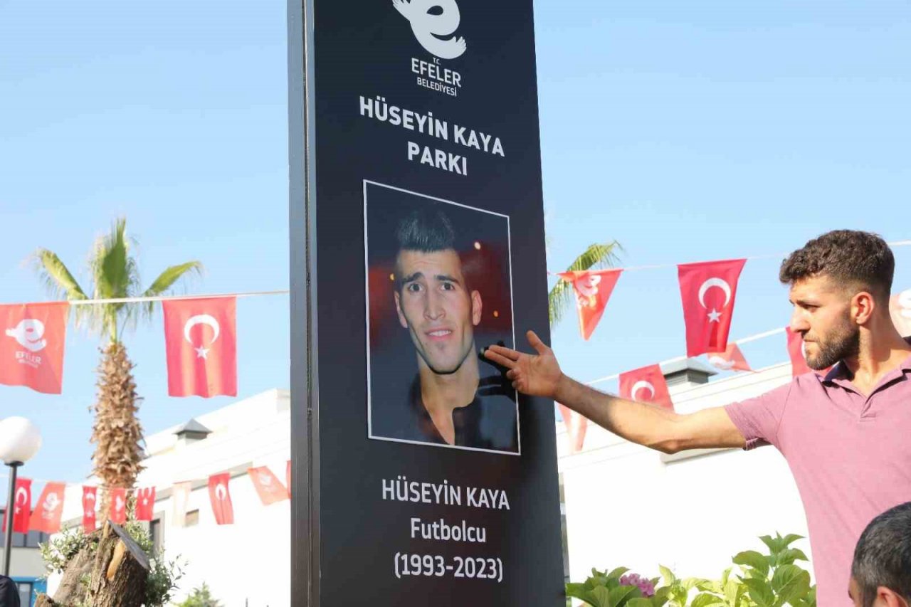 Efeler’de Hüseyin Kaya parkı hizmete açıldı