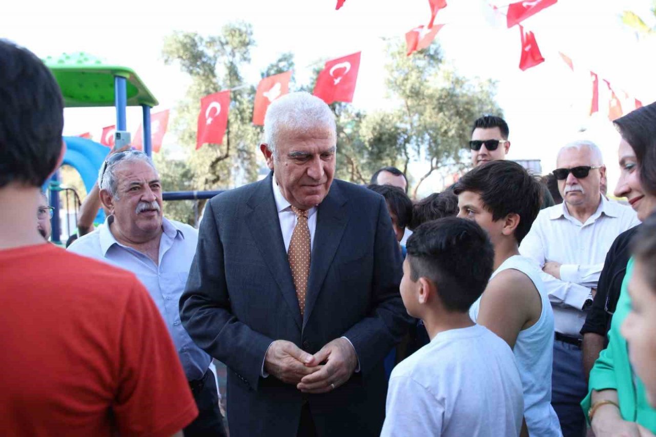 Efeler’de Hüseyin Kaya parkı hizmete açıldı