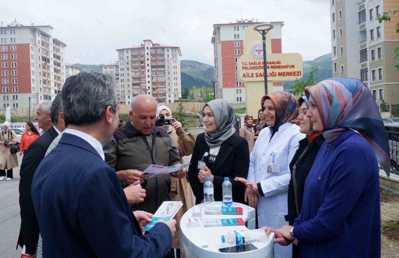 Erzurum Sağlık Müdürlüğü’nden fidan dikimi